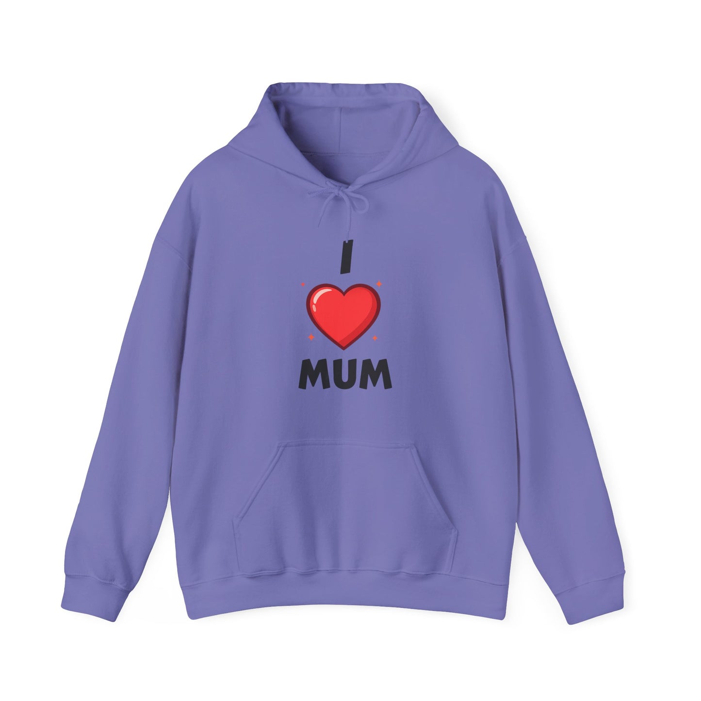 I Love Mum Hoodie | Mother's Day Gift | Hoodie for Mum | Cozy Unisex Pullover | Gifts & Lifestyle Collection