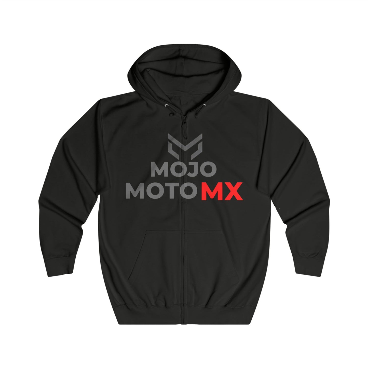 Sweat à capuche zippé Mojo Moto MX  Sweat à capuche zippé avec logo Motocross