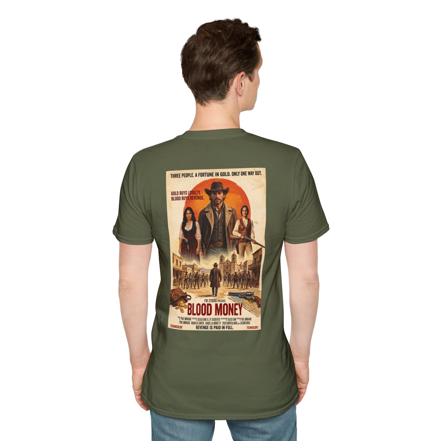 PM Pictures Blood Money T-Shirt – English Edition