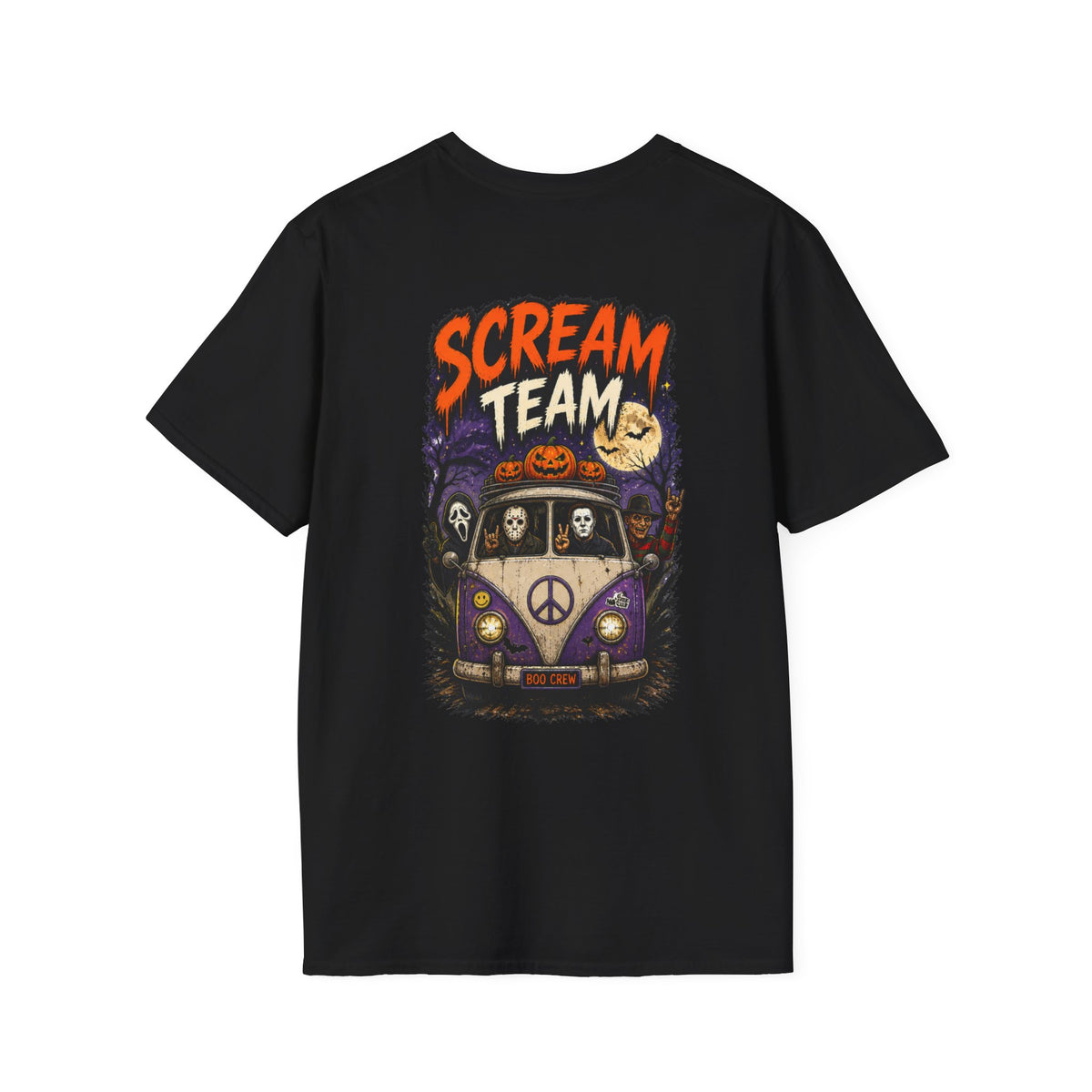 Scream Team Halloween T-Shirt – Unisex Horror Gamer Tee