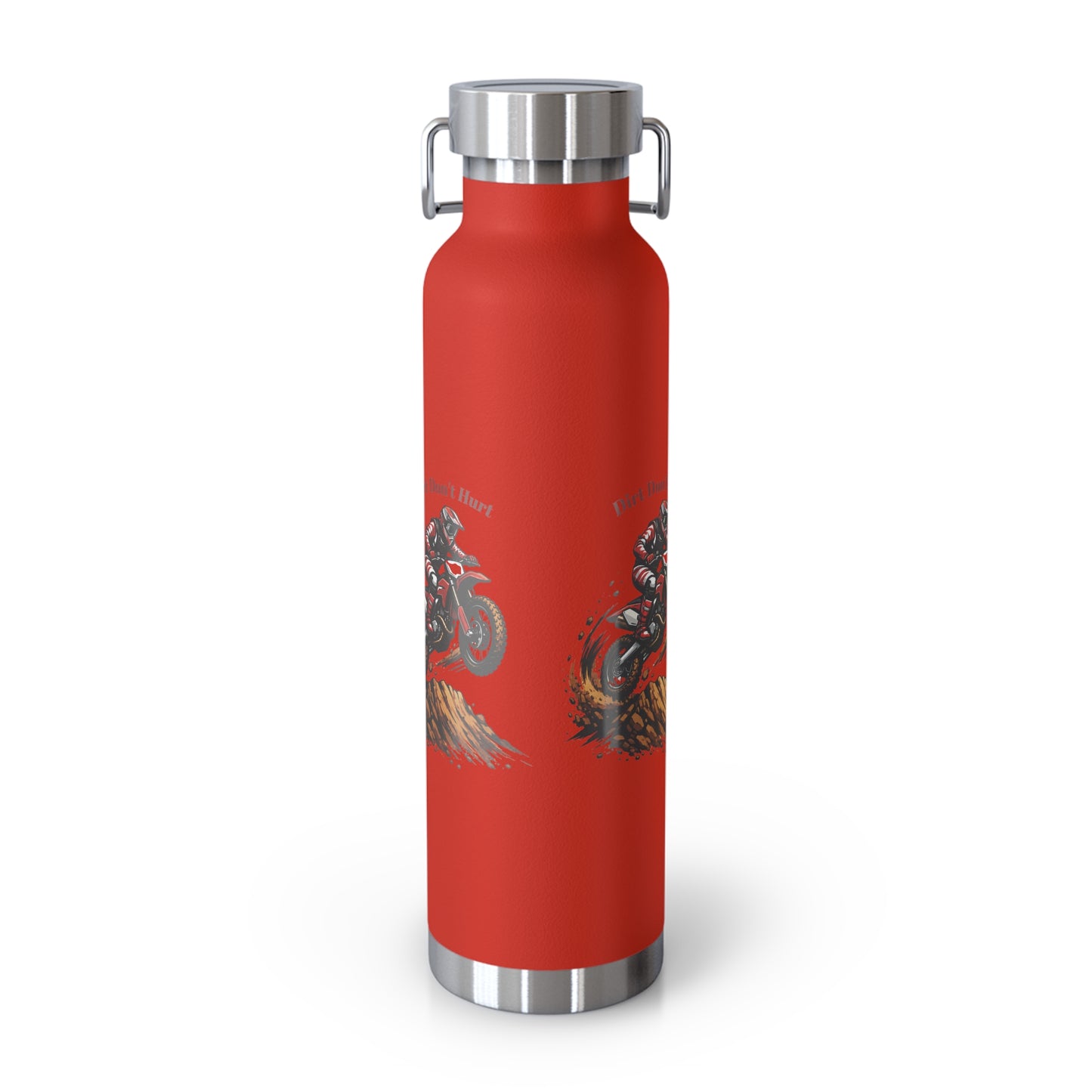 Dirt Don’t Hurt Moto Water Bottle — 22oz Insulated Stainless Steel