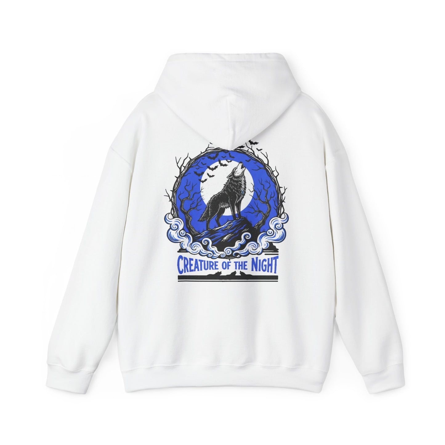 Creature of the Night Werewolf Hoodie – Halloween Back Print Hoodie