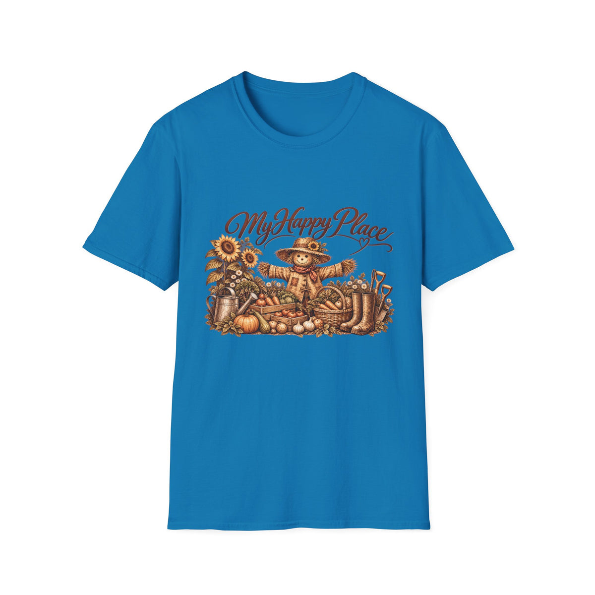 T-Shirt "Happy Place Gardening"