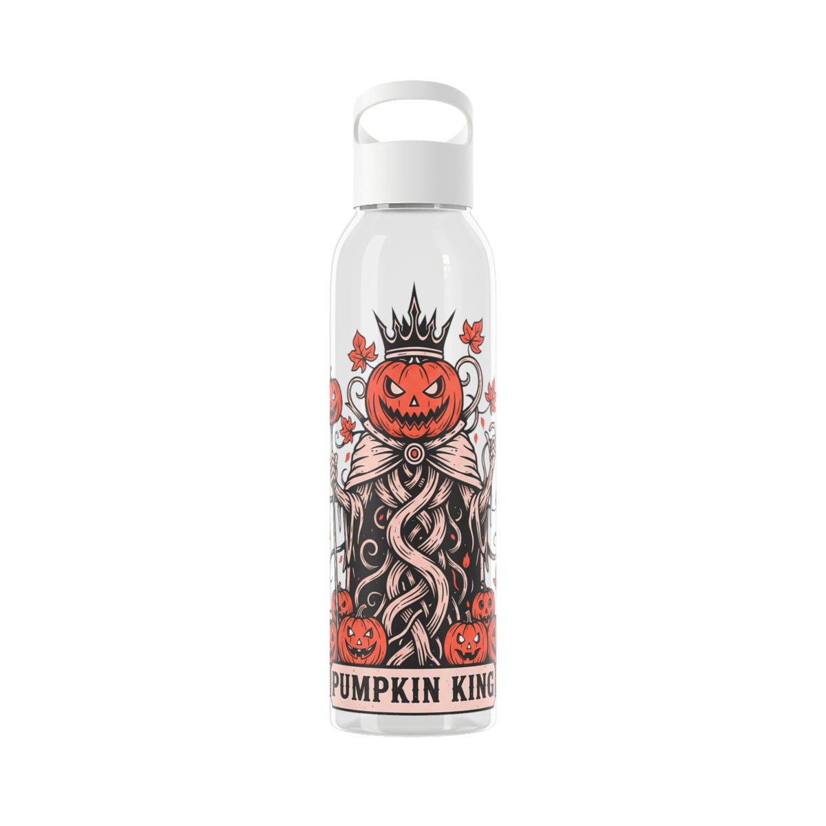 Pumpkin King Halloween Water Bottle – Spooky Reusable Drinks Bottle