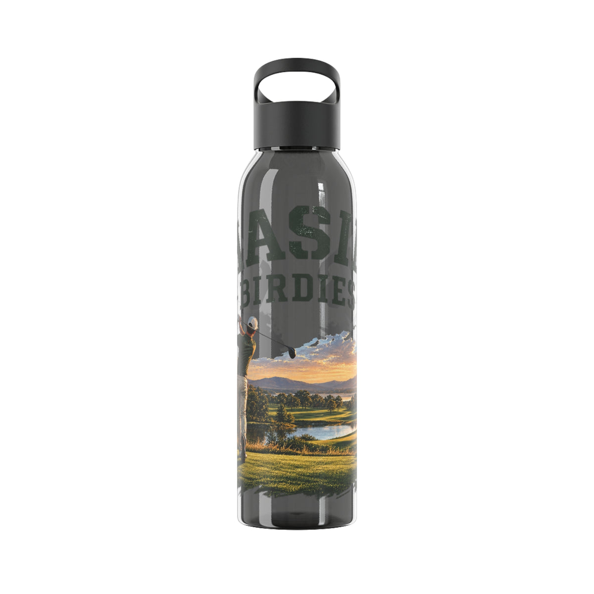 Chasing Birdies Golf Water Bottle – Full Wrap Golfer Design