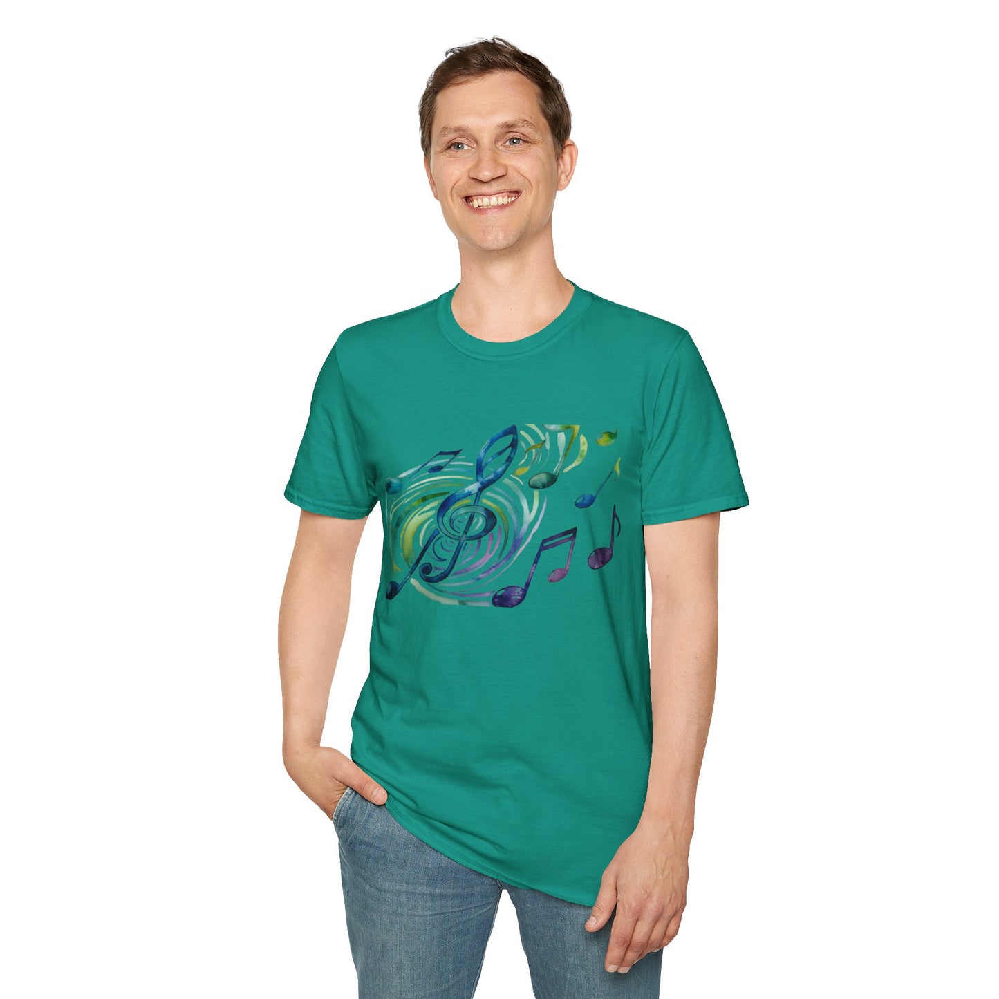 T-shirt Ambiance Musicale Amusante, T-shirt Amoureux de la Musique