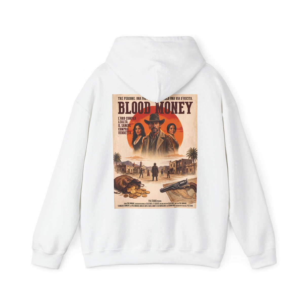 PM Pictures Blood Money Hoodie – Italian Collector's Edition