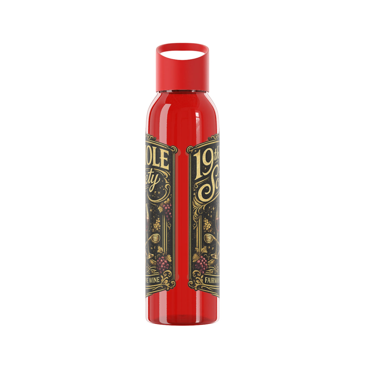 19th Hole Society Fairways and Wine Water Bottle