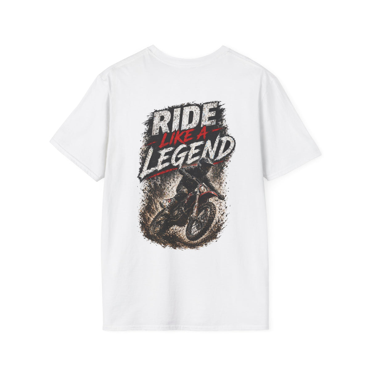 T-shirt de motocross Roulez comme une légende