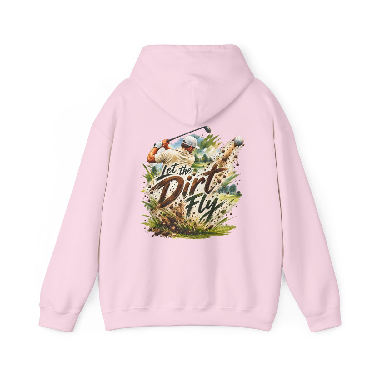 Sweat à capuche de golf - Pull de golfeur "Laisse la terre voler"