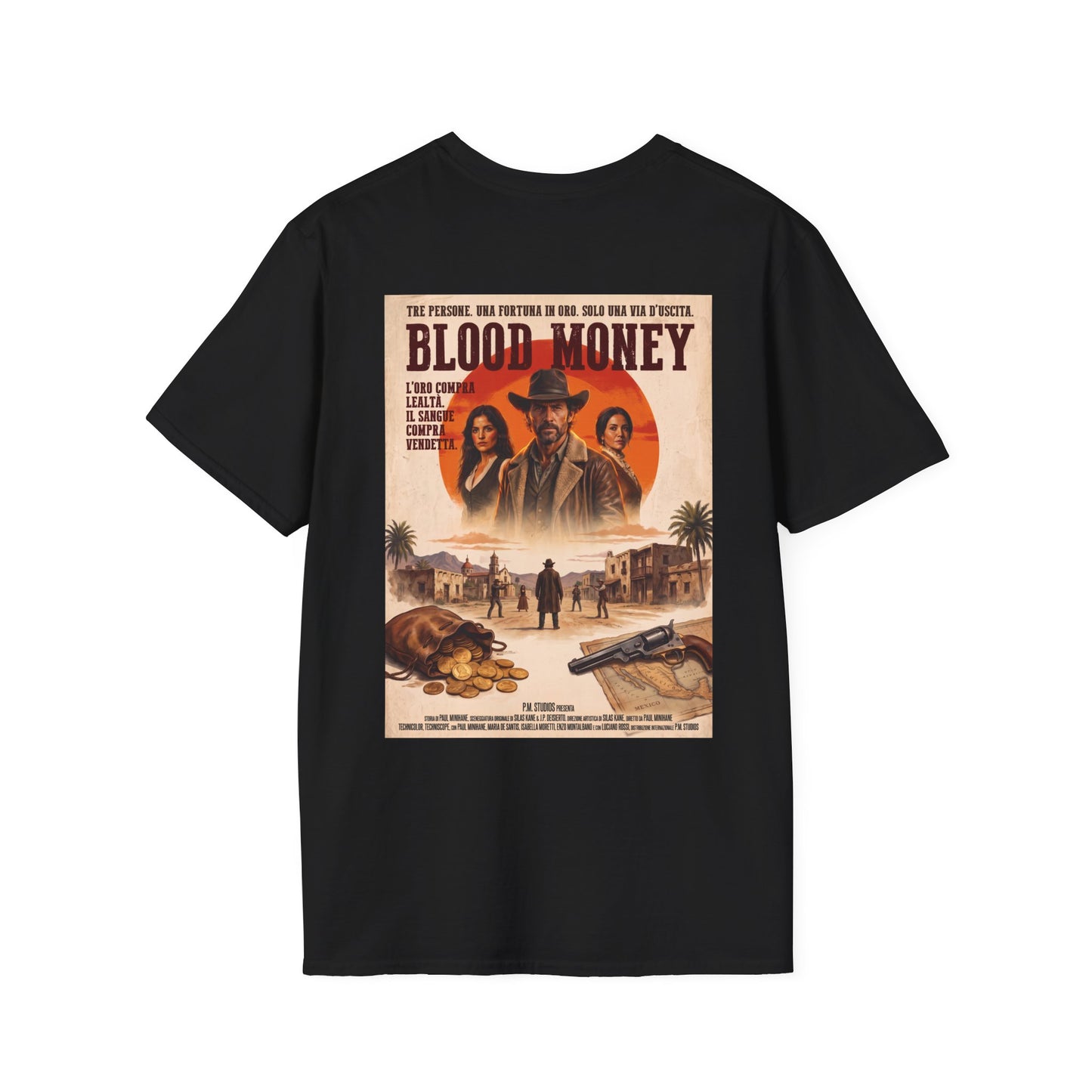 PM Pictures Blood Money T-Shirt – Italian Collector's Edition