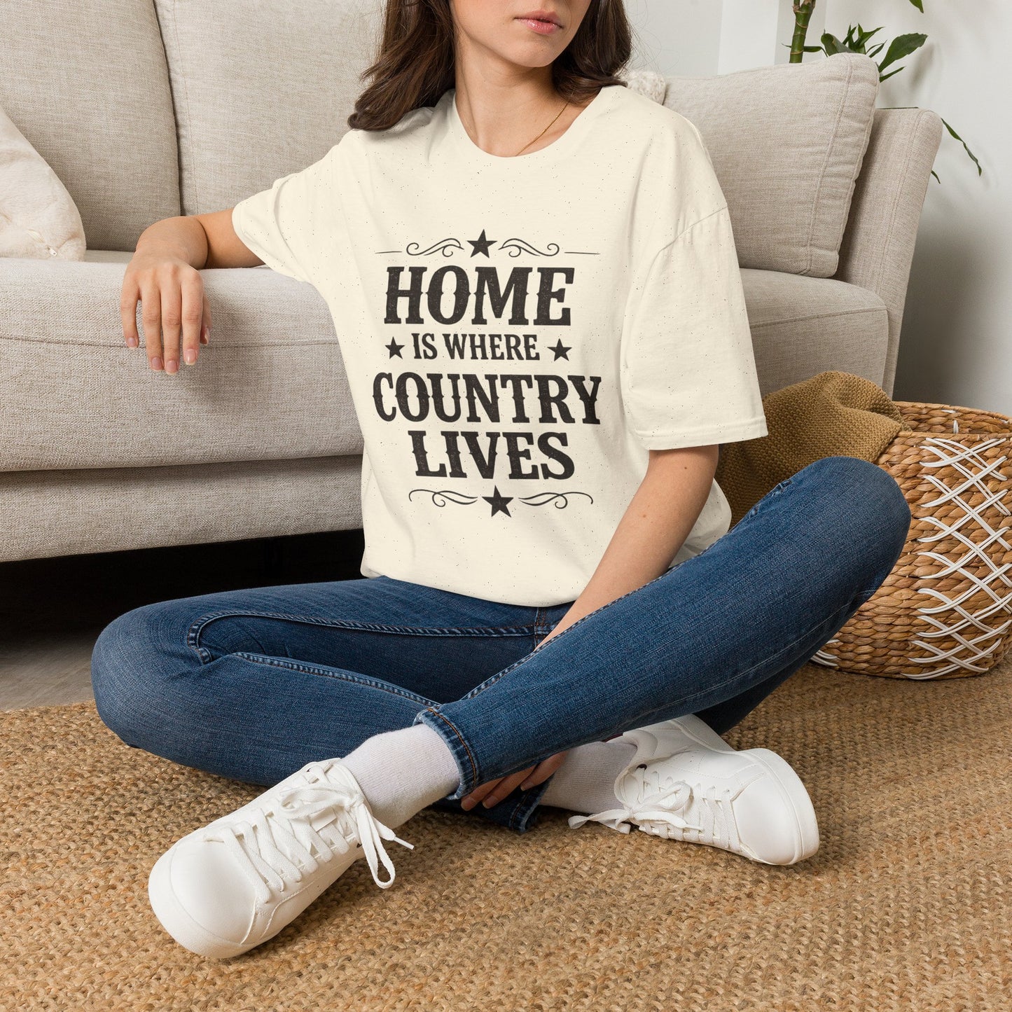 Home Is Where Country Lives T-Shirt – Country Style Tee