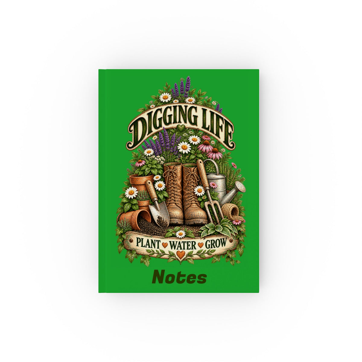 Digging Life Vintage Garden – Gardening Notes Notebook