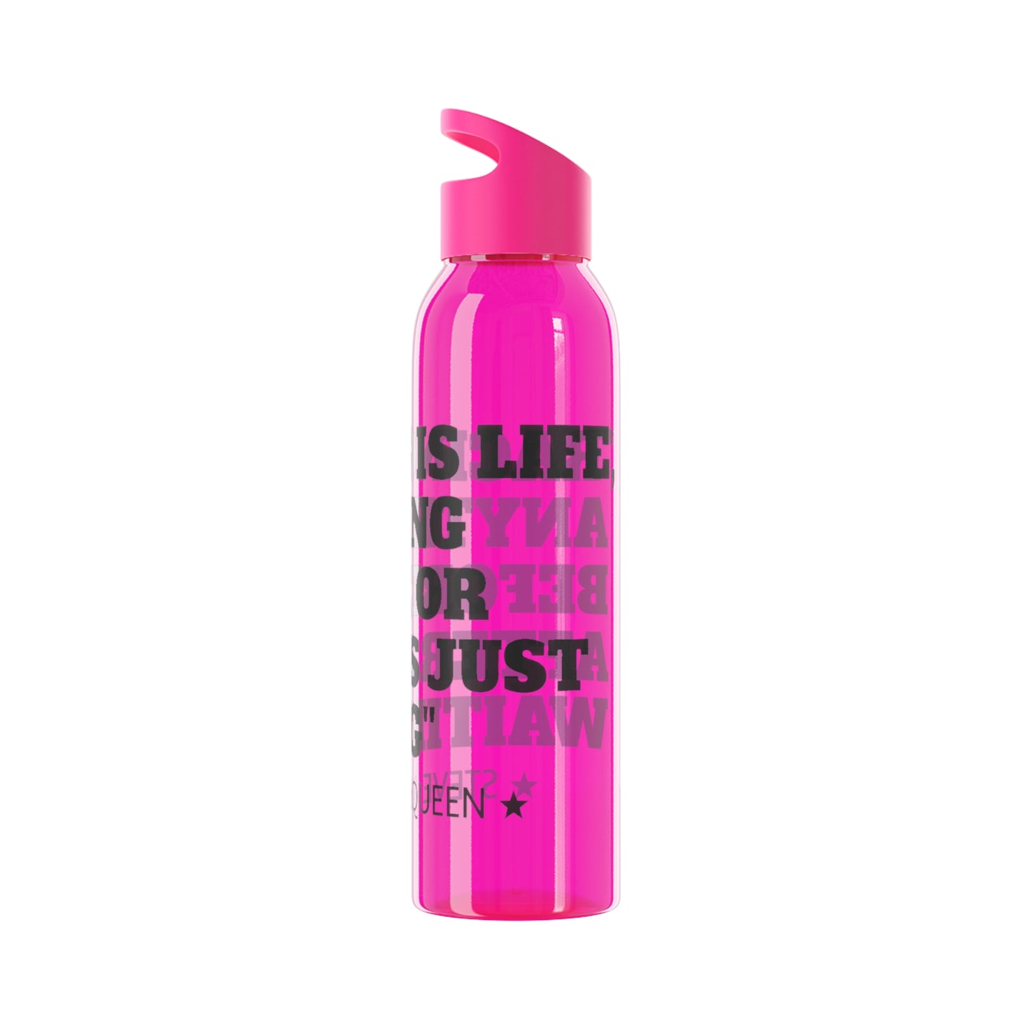 Mojo Moto MX Legends Steve McQueen Quote Water Bottle
