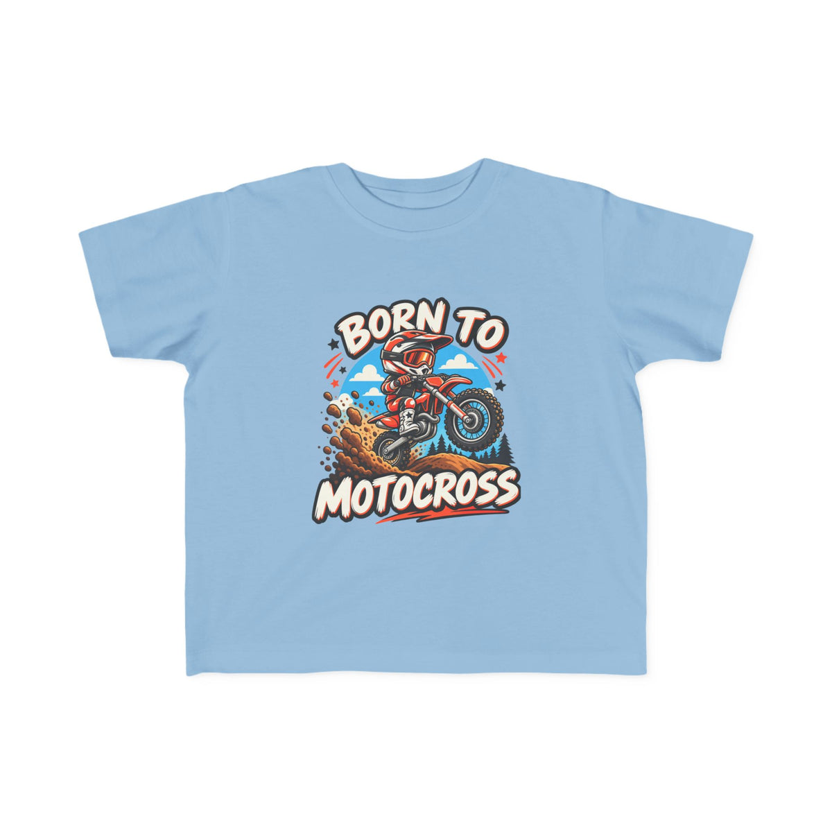 Born to Motocross Kleinkind T-Shirt – Kleines MX-Fahrer Shirt