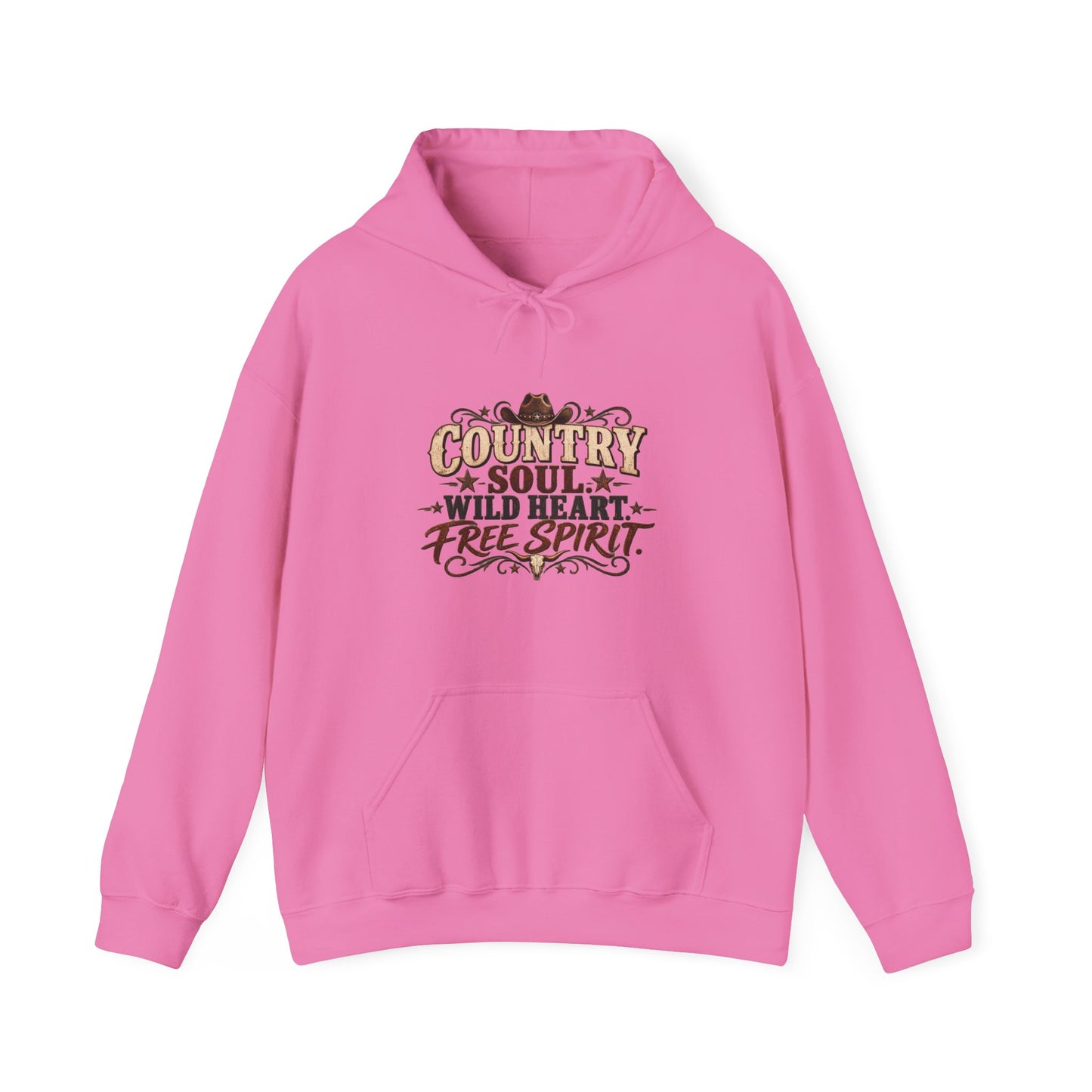 Country Soul Wild Heart Free Spirit Hoodie – Western Country Hoodie