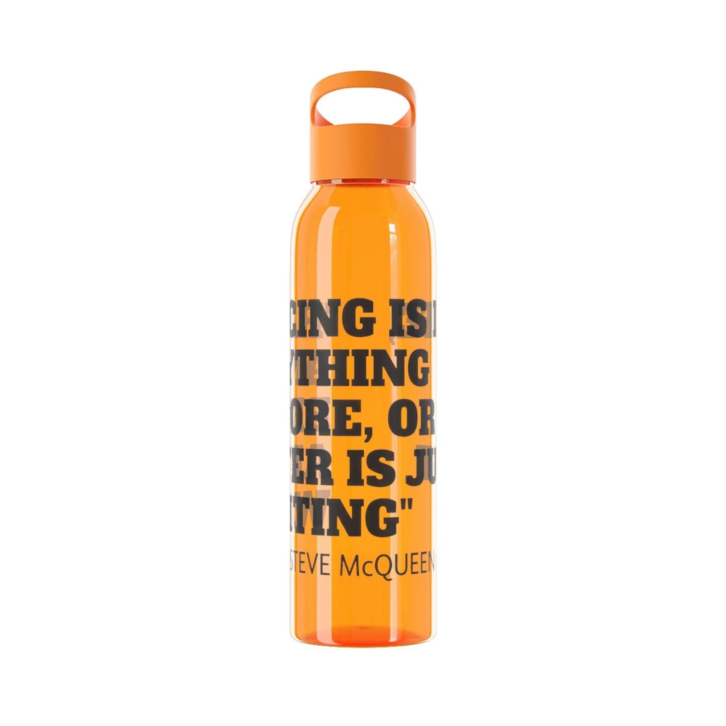 Mojo Moto MX Legends Steve McQueen Quote Water Bottle