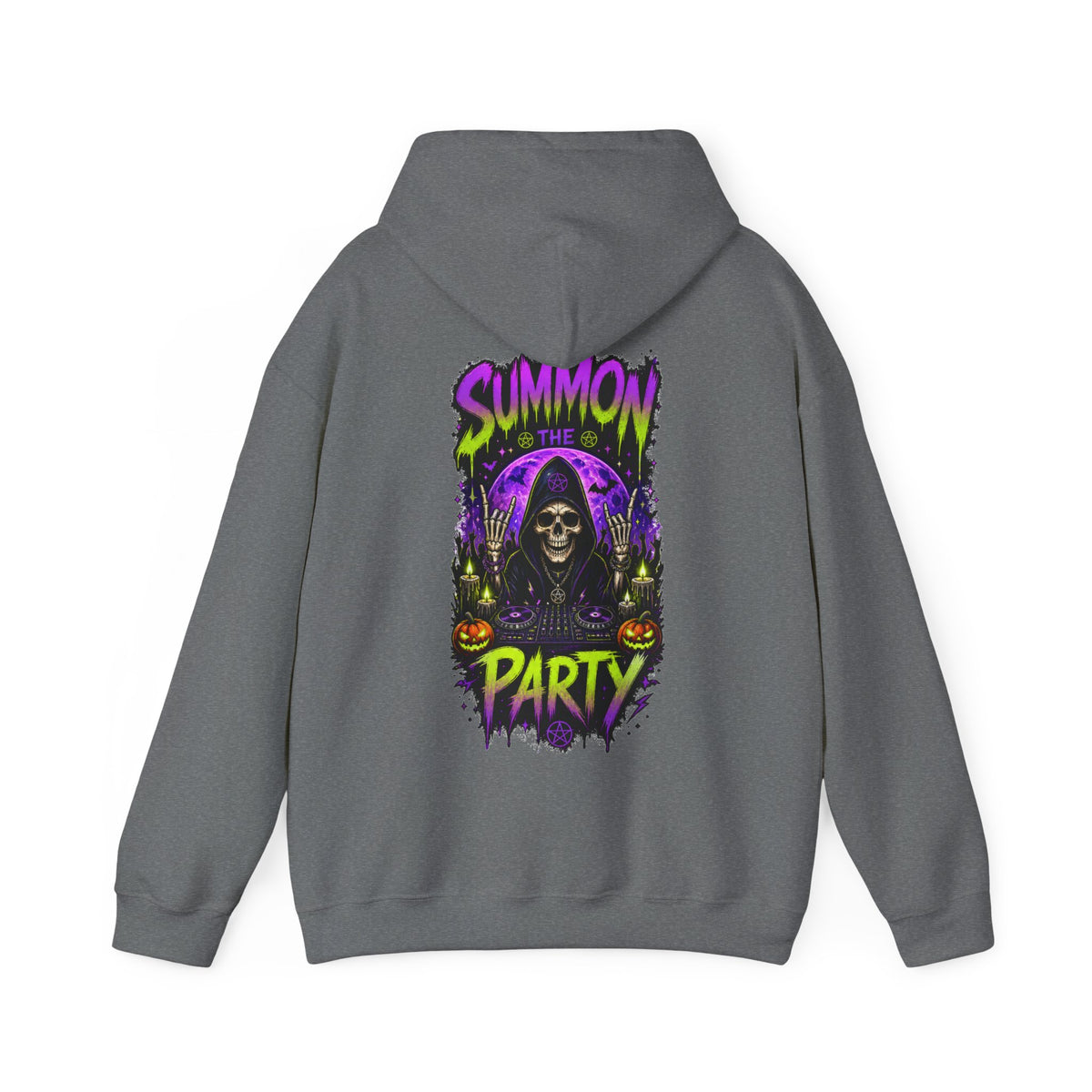 Summon the Party Halloween Hoodie – Unisex Front & Back Print