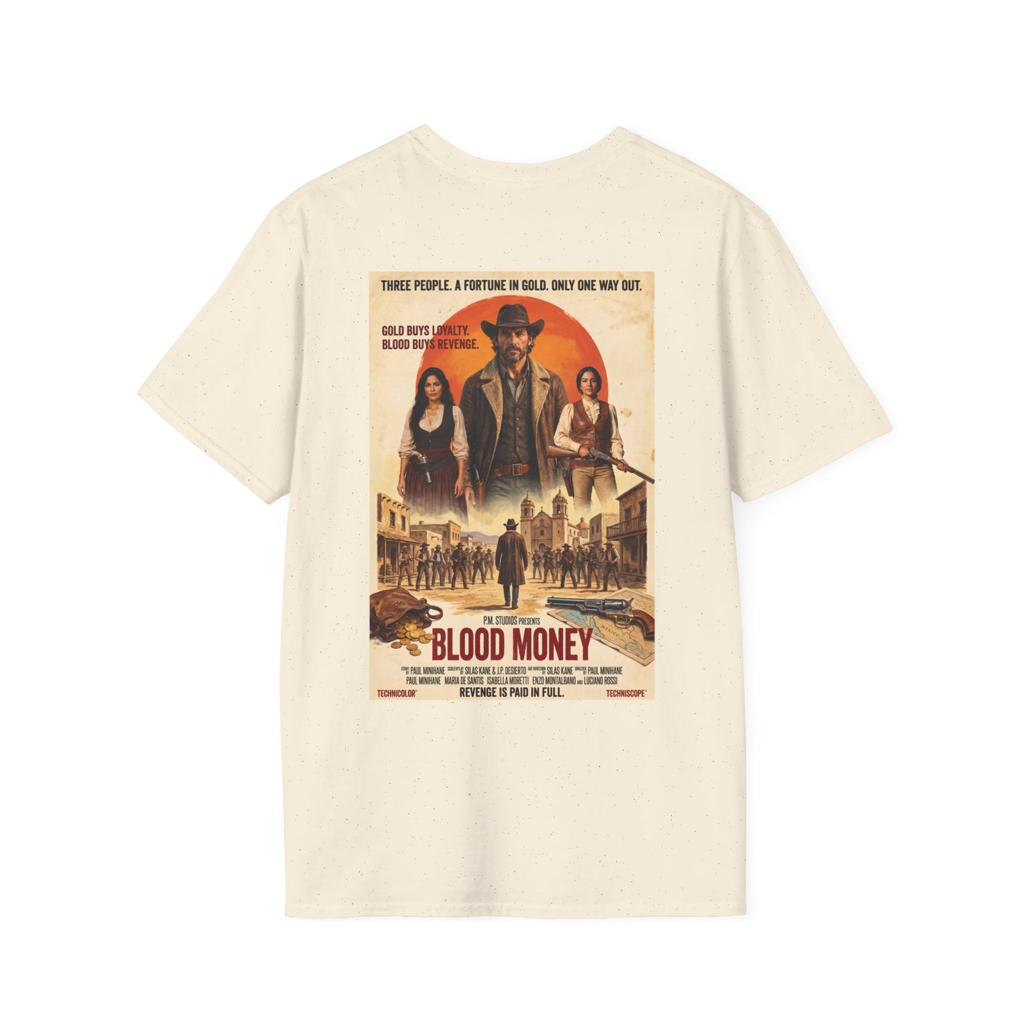 PM Pictures Blood Money T-Shirt – English Edition