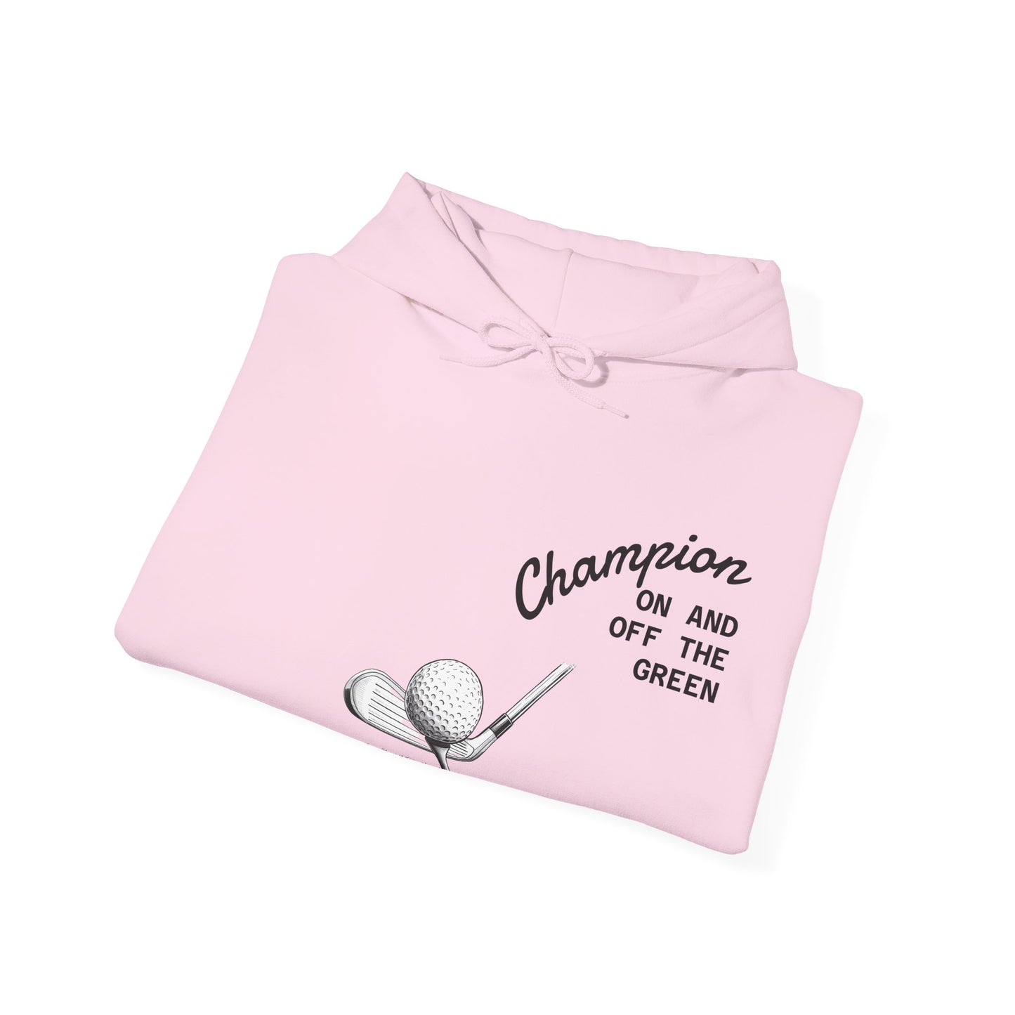 Golf Champion Hoodie, Unisex Golf Sweatshirt, Sports Gift for Him/Her, Casual Golf Apparel, Golf Lover Outfit