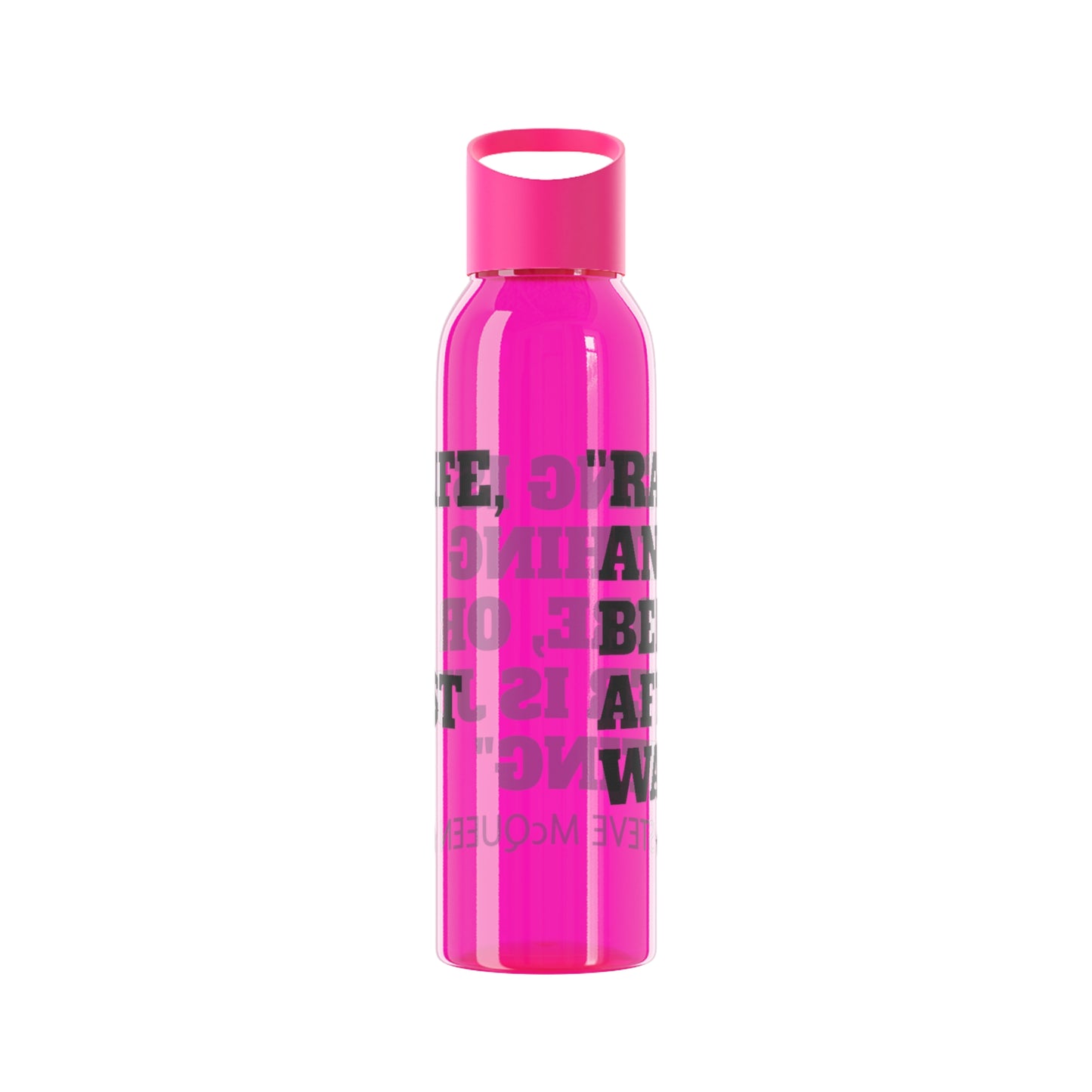 Mojo Moto MX Legends Steve McQueen Quote Water Bottle