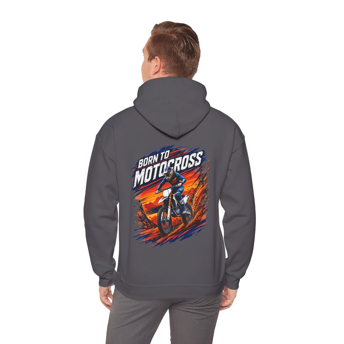 Sweat à capuche de motocross, sweat-shirt unisexe Heavy Blend