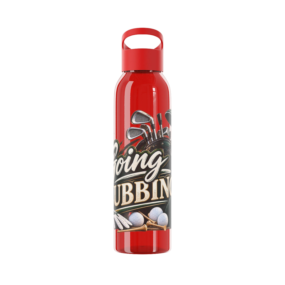 Going Clubbing Golf Water Bottle – Golfer Design