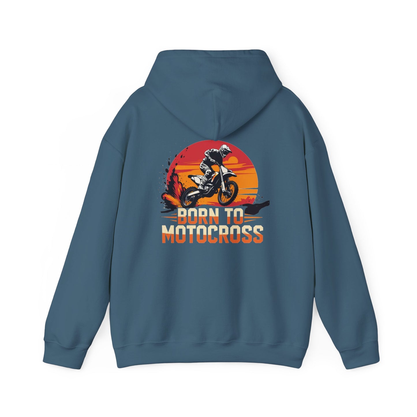 Born to Motocross Sunset Hoodie