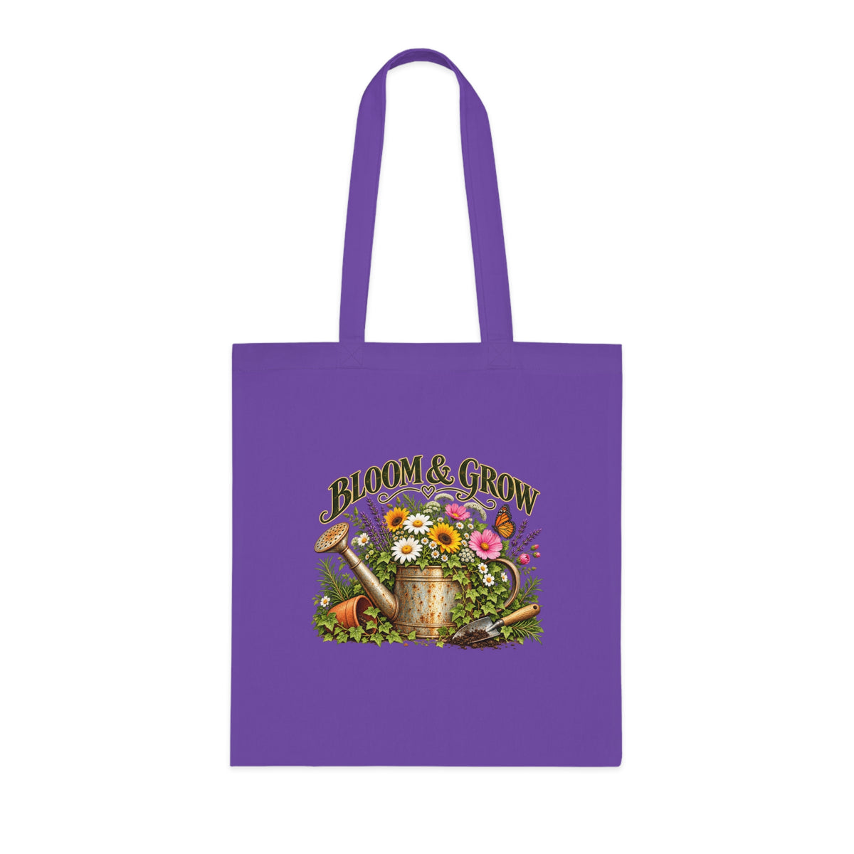 Bloom & Grow Vintage Garden – Gardening Tote Bag