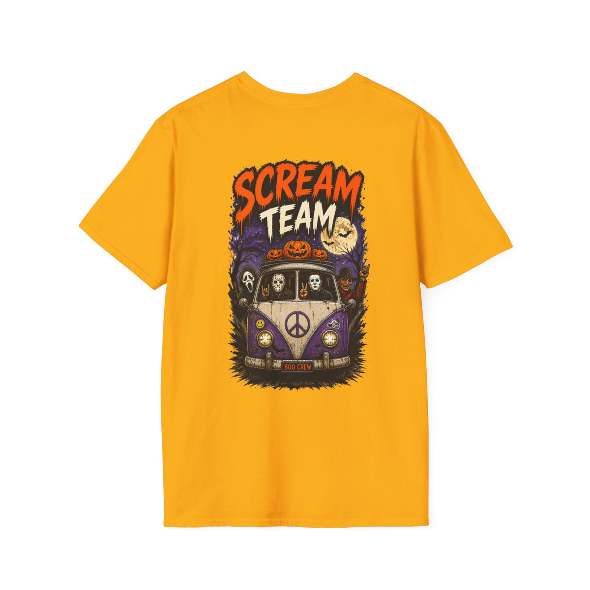 Scream Team Halloween T-Shirt – Unisex Horror Gamer Tee
