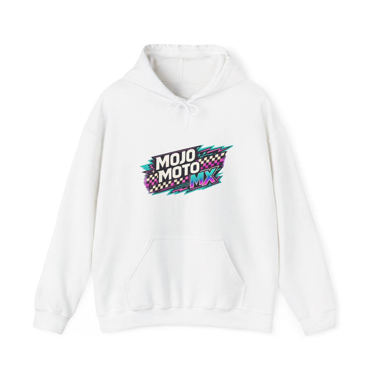 Mojo Moto MX Retro Racing Logo Hoodie – Motocross Hoodie