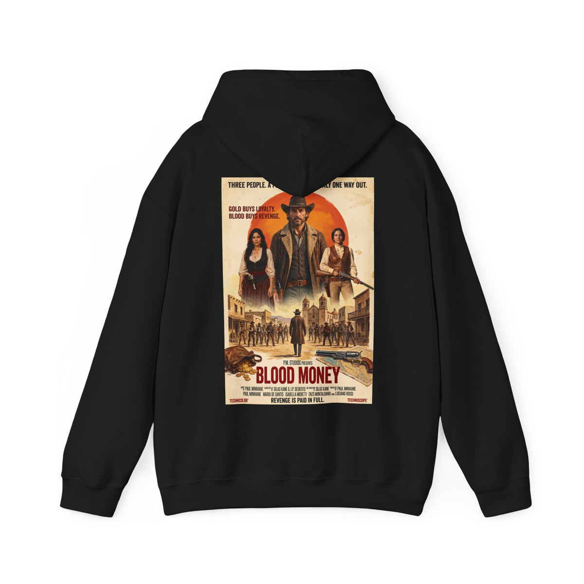 PM Pictures Blood Money Hoodie – English Edition