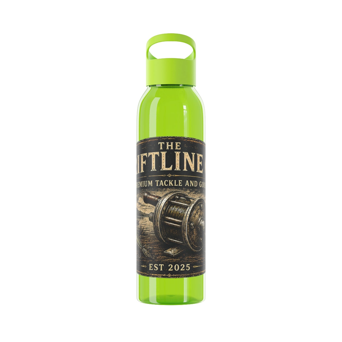 The Driftline Company Premium Tackle & Goods Sports Water Bottle | Fishing Bottle