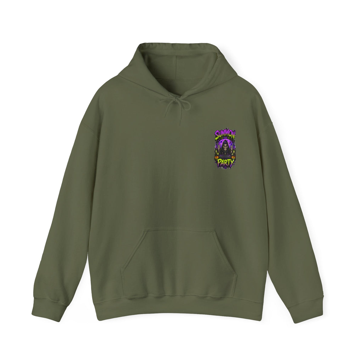 Summon the Party Halloween Hoodie – Unisex Front & Back Print