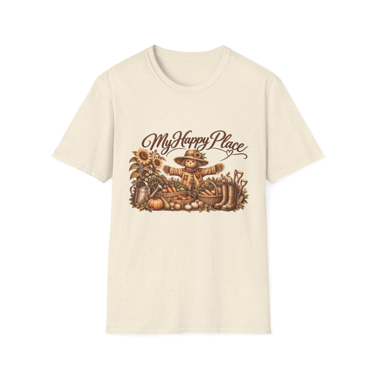 T-Shirt "Happy Place Gardening"