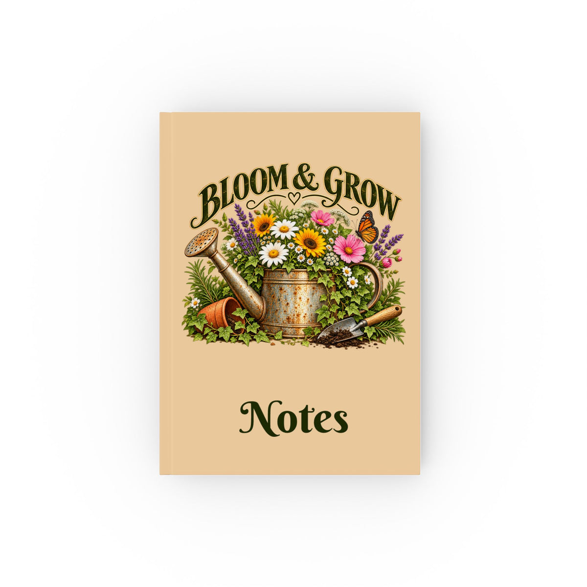 Bloom & Grow Vintage Garden – Hardcover Notebook