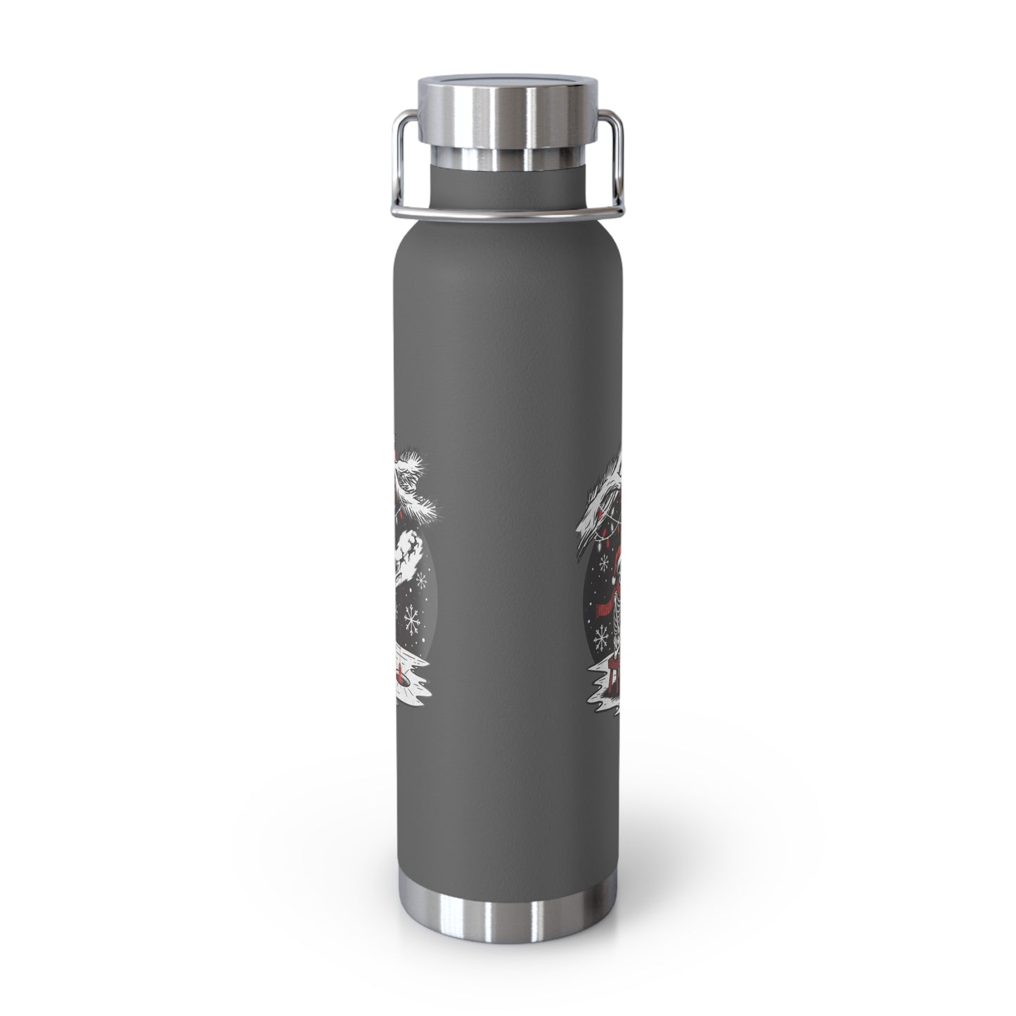 Merry Fishing Christmas Insulated Flask – Festive Fishing Bottle