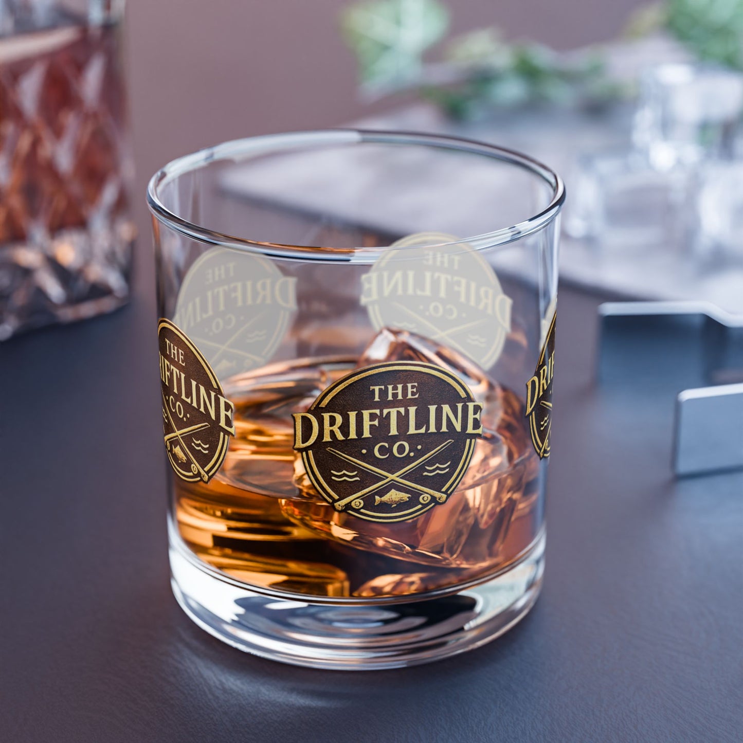 The Driftline Company Glass Tumbler