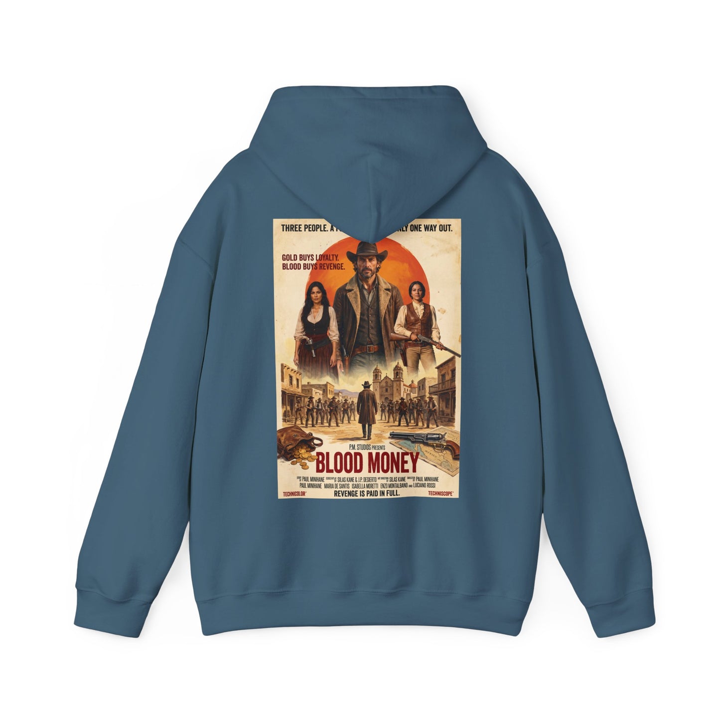 PM Pictures Blood Money Hoodie – English Edition