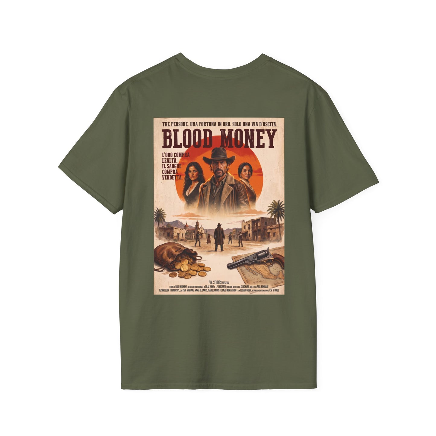 PM Pictures Blood Money T-Shirt – Italian Collector's Edition