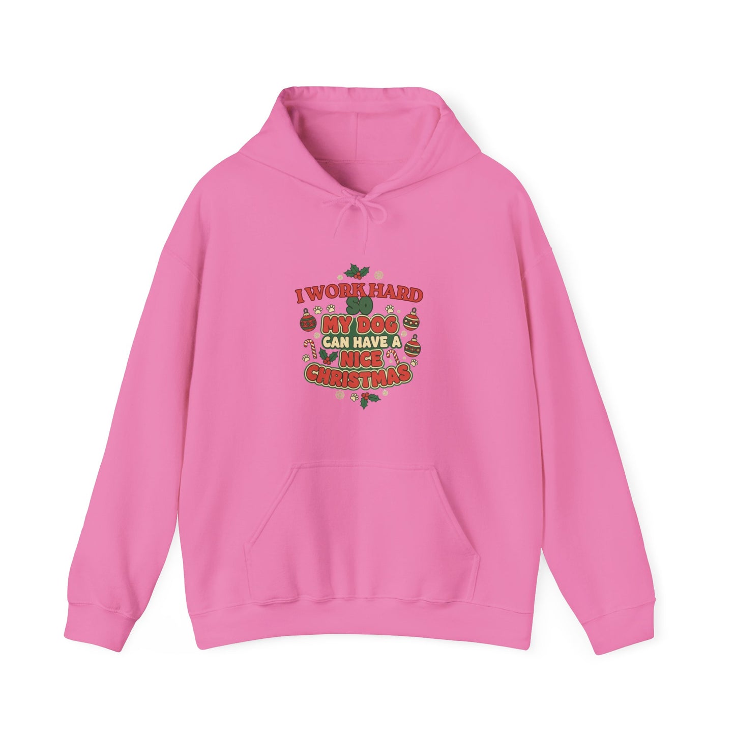 Weihnachtlicher Hoodie für Hundeliebhaber