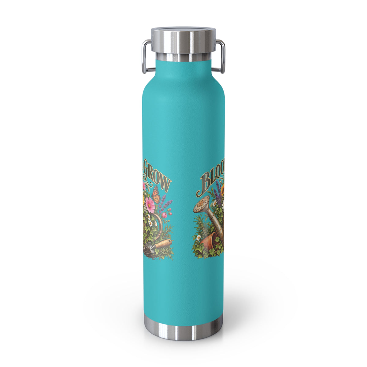 Bloom & Grow Vintage Garden – Insulated Flask