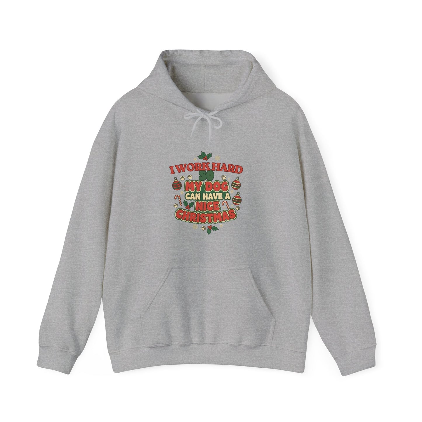 Weihnachtlicher Hoodie für Hundeliebhaber