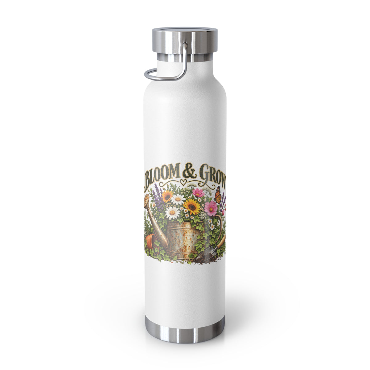 Bloom & Grow Vintage Garden – Insulated Flask