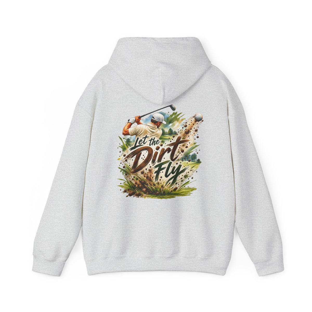 Sweat à capuche de golf - Pull de golfeur "Laisse la terre voler"