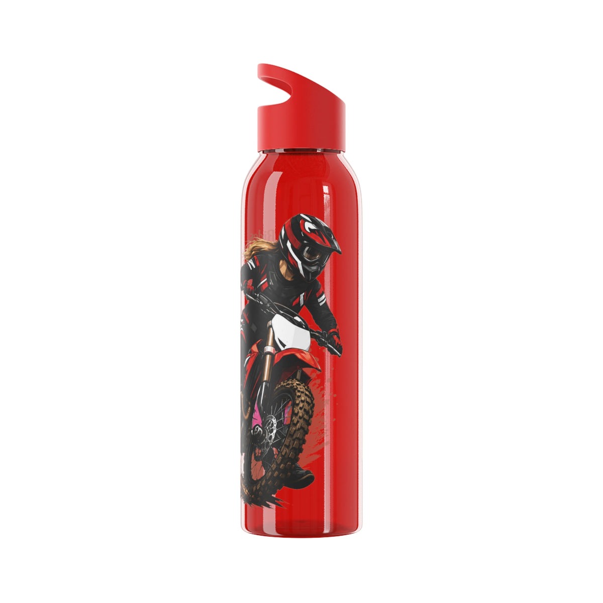 She Rides She Rules Motocross Water Bottle