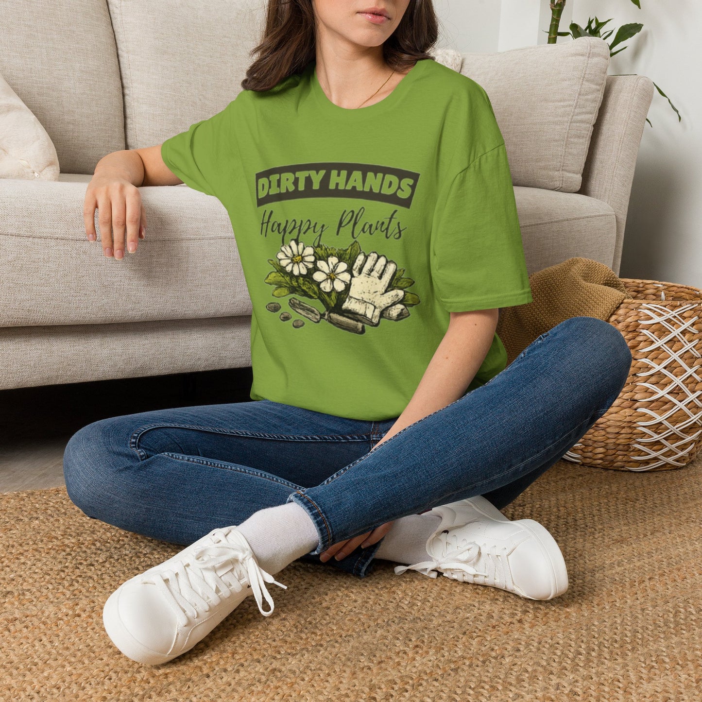 Dirty Hands Happy Plants Gardeners T-shirt