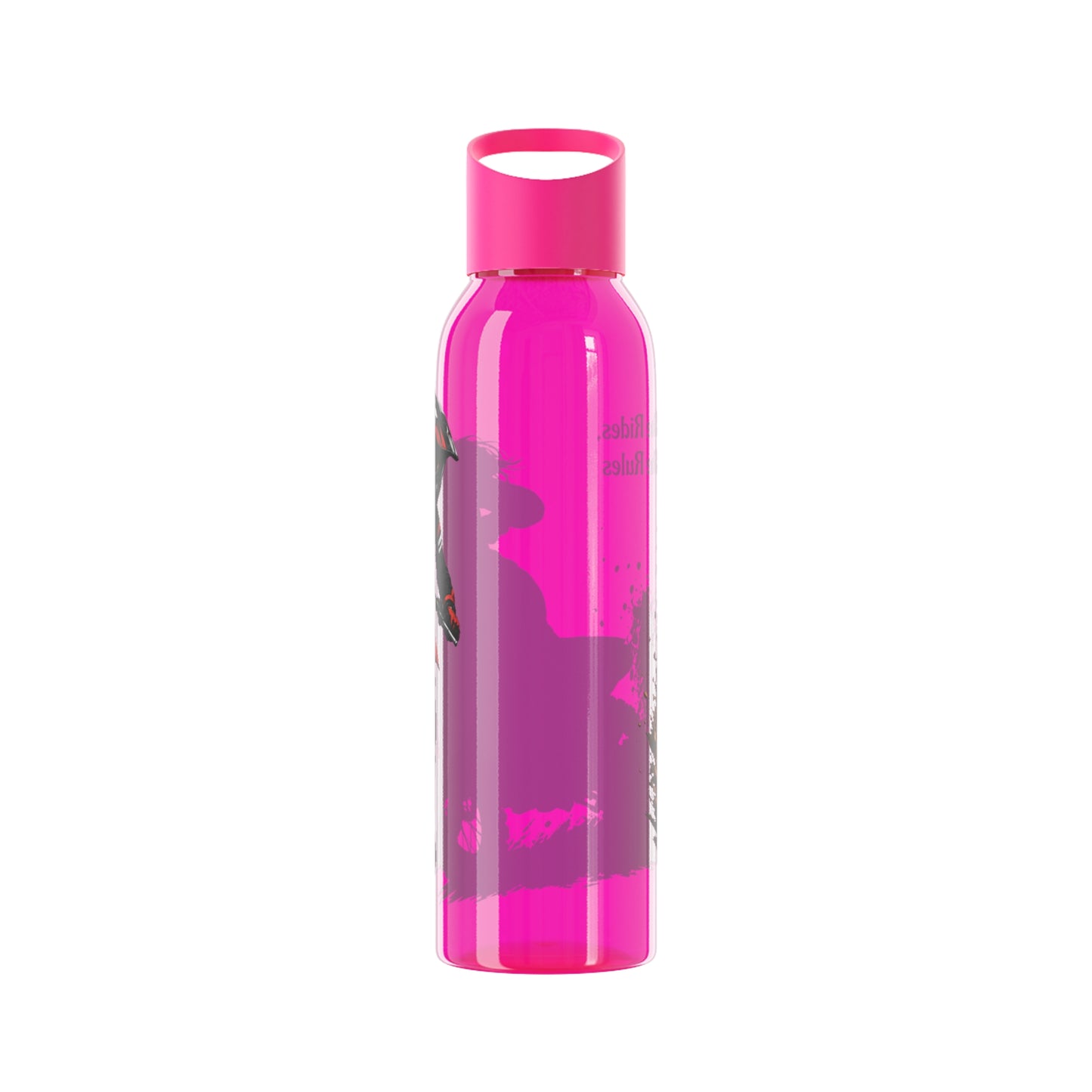 She Rides She Rules Motocross Water Bottle