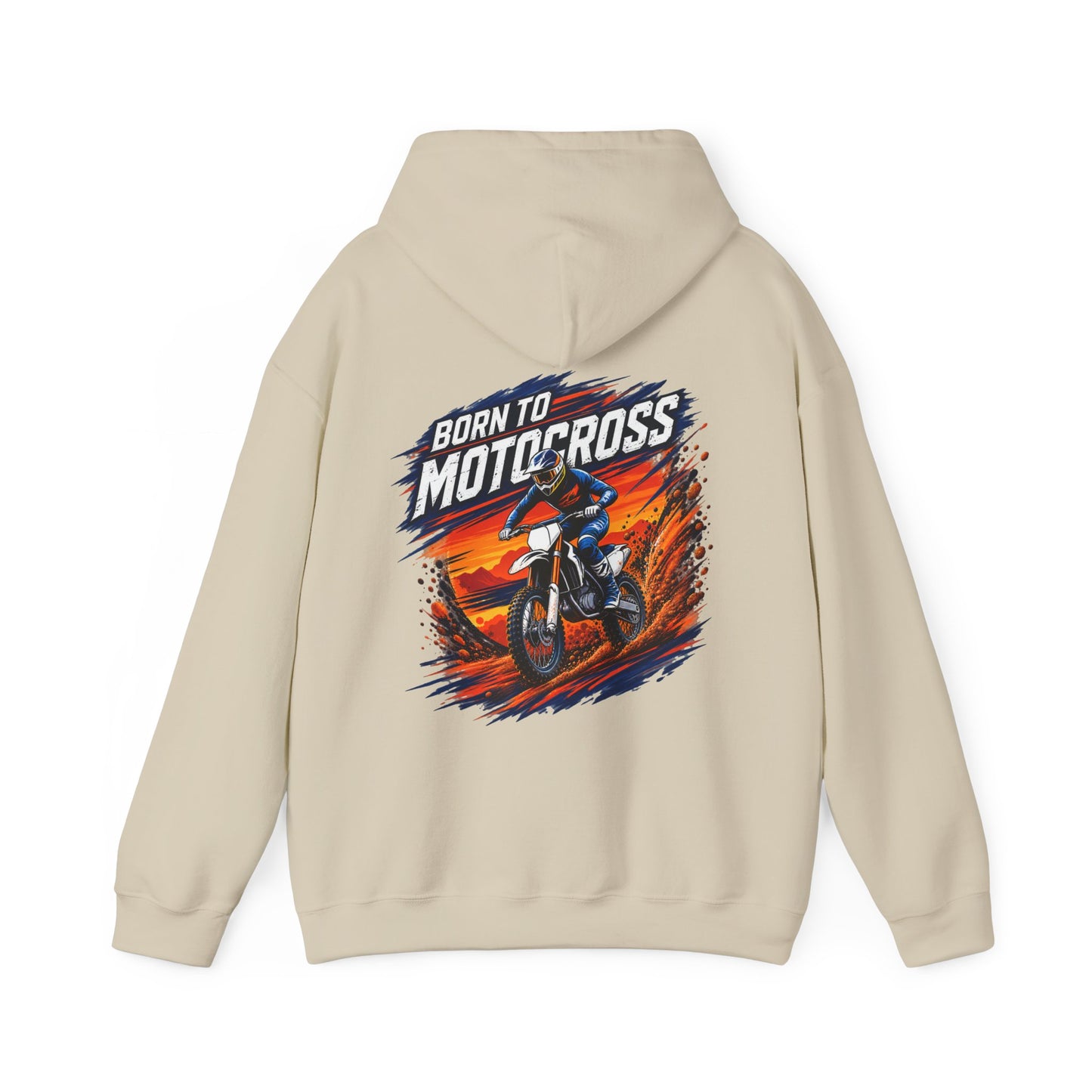 Sweat à capuche de motocross, sweat-shirt unisexe Heavy Blend