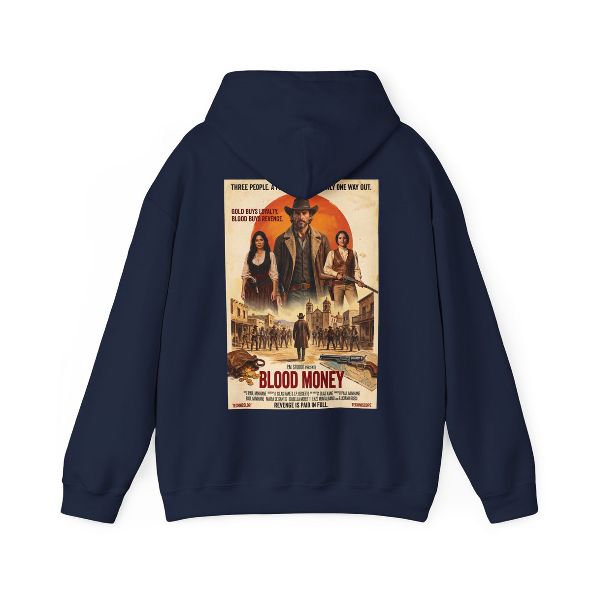 PM Pictures Blood Money Hoodie – English Edition